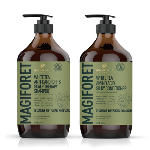 MagiForet Anti-dandruff & Scalp Treatment Shampoo + Conditioner Set 2*500ml