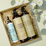 MagiForet Argan Oil Hair Treatment Set - Shampoo 500ml + Conditioner 500ml + 9 Zero Water Treatment 200ml