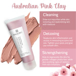 Australian Pink Clay Mask, MagiForet Clay Mask, Exfoliating Facial Mask, Brighten Skin Minimize Pores