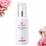 MagiForet Rose Water Spray, 100% Organic Distilled Rose Petals, for Face Toner, Hair Spray, Spa - MagiForet